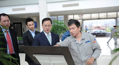 新驻沪总领事馆总领事王首毅莅临我司考察指导