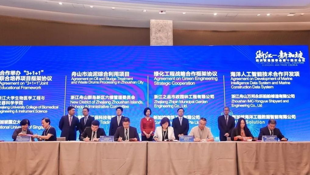 万邦重工参加浙-新经贸理事会第十四次会议